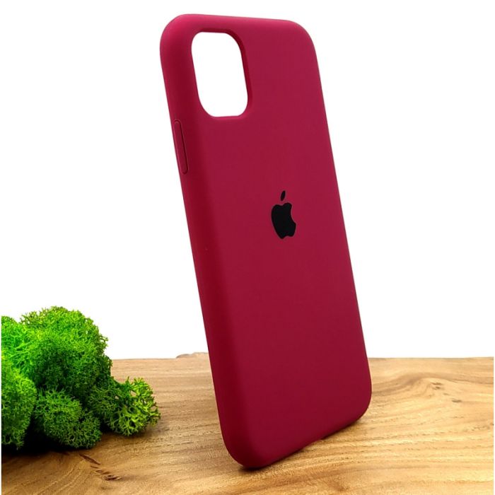 Оригинальный матовый чехол-накладка Silicone Case IPHONE 11 Marsal