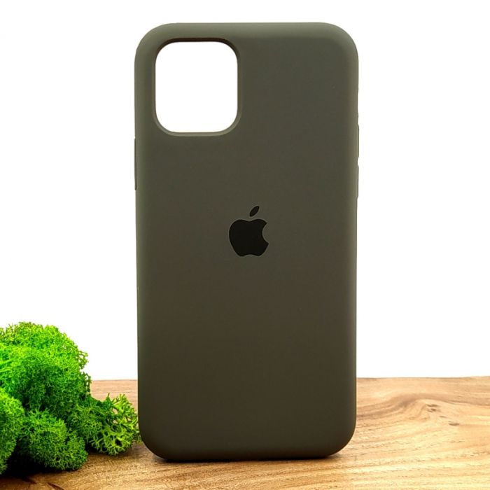 Оригинальный матовый чехол-накладка Silicone Case IPHONE 11 Pro Taupe