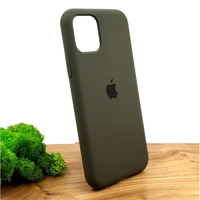 Оригинальный матовый чехол-накладка Silicone Case IPHONE 11 Pro Taupe