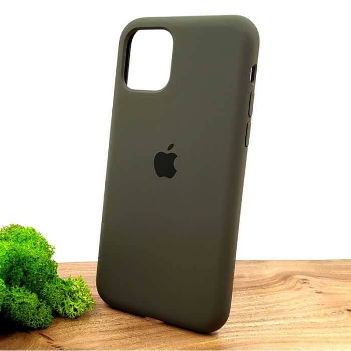 Оригинальный матовый чехол-накладка Silicone Case IPHONE 11 Pro Taupe