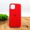 Оригинальный матовый чехол-накладка Silicone Case IPHONE 12(6.7) Red