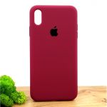 Оригинальный матовый чехол-накладка Silicone Case IPHONE Xs MAX Marsal