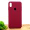 Оригинальный матовый чехол-накладка Silicone Case IPHONE Xs MAX Marsal