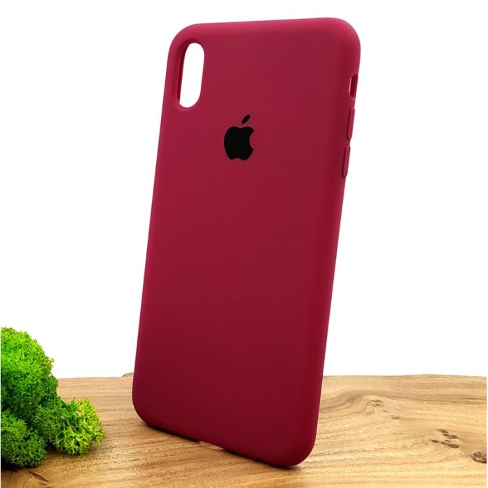 Оригинальный матовый чехол-накладка Silicone Case IPHONE Xs MAX Marsal