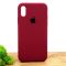Оригинальный матовый чехол-накладка Silicone Case IPHONE X/Xs Marsal