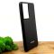 Оригинальный матовый чехол-накладка Silicone Case Samsung S21 Ultra Black
