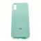 Оригинальный матовый чехол-накладка Silicone Case Xiaomi Redmi9a Fresh Mojito