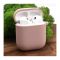 Оригинальный матовый чехол Silicone Case для AirPods Original Assembly Matte Pink