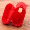 Оригинальный матовый чехол Silicone Case для AirPods Original Assembly Red