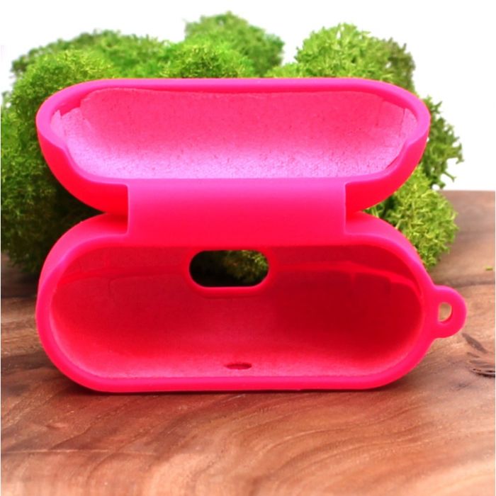 Оригинальный матовый чехол Silicone Case для AirPods Pro Original Assembly Raspberry