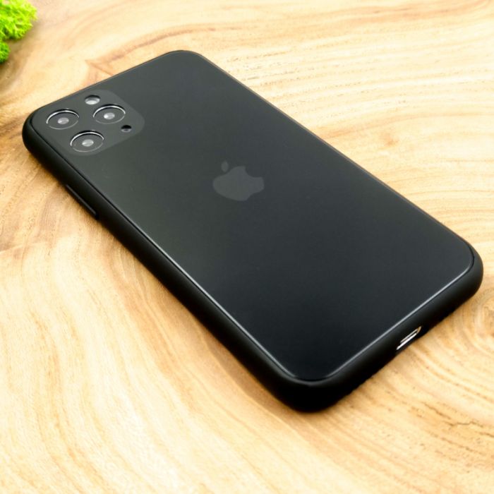 Оригинальный стеклянный чехол HOCO Glass Case для iPhone 11 Pro Black