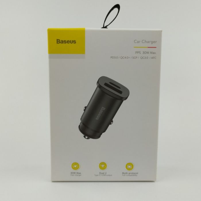 Автомобильное зарядное устройство Baseus 30W QC3.0