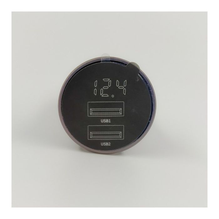 Автомобильное зарядное устройство Baseus Digital Display 24W, 4.8A