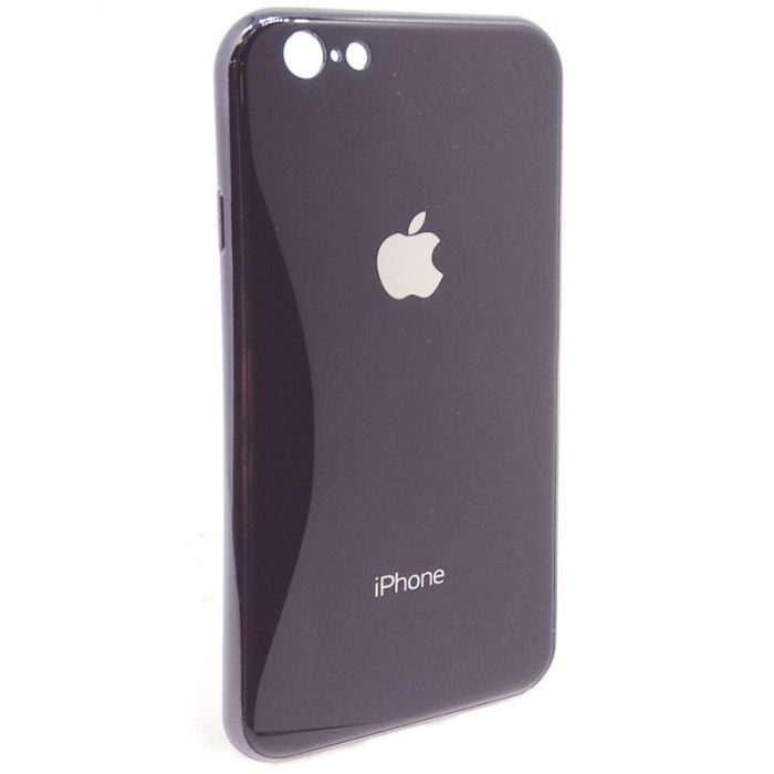 Чехол Original Glass Case iPhone 6G/6S Black (Черный)