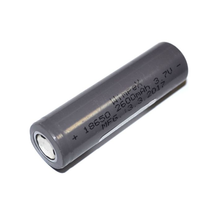 Перезаряжаемая батарейка WimpeX 18650 3.7V 2600 mAh