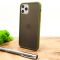 Противоударный полиуретановый чехол Smoke case для Iphone 11 Pro Max Green