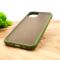 Противоударный полиуретановый чехол Smoke case для Iphone 12 Mini (5.4) Green