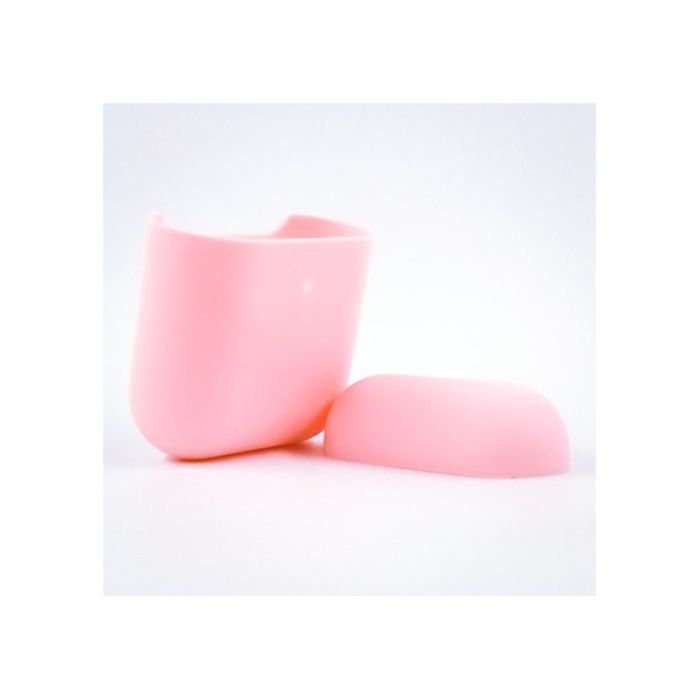 Ультратонкий силиконовый чехол для наушников  AirPods REMAX Pink