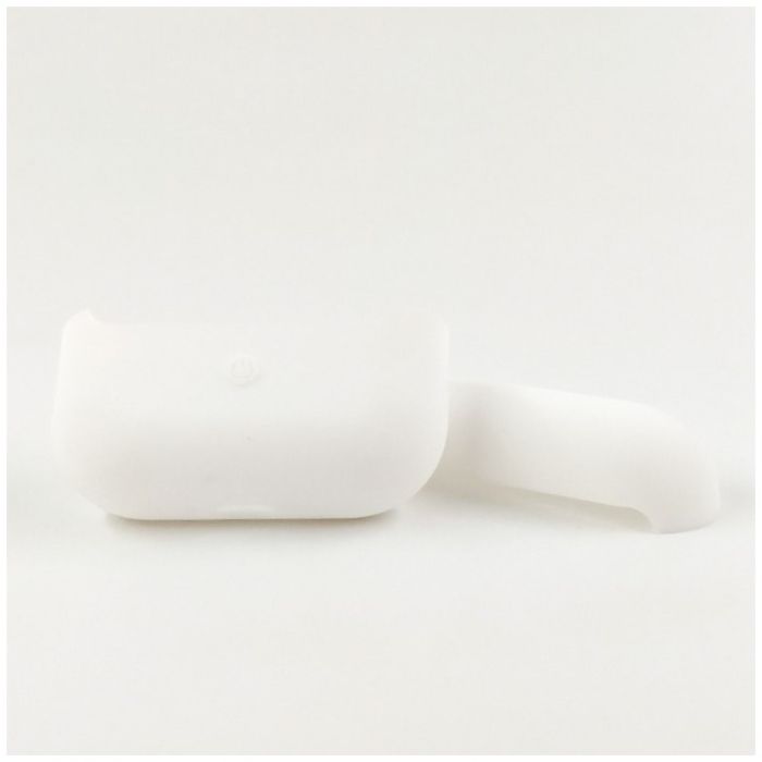 Ультратонкий силиконовый чехол для наушников  AirPods Pro REMAX White