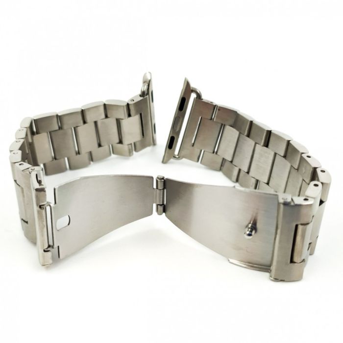 Металлический ремешок для Watch STAINLESS STEEL Gray 38-40мм