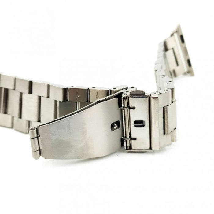 Металлический ремешок для Watch STAINLESS STEEL Gray 42-44мм