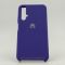 Оригинальный матовый чехол Silicone Case Huawei Honor 20 Purple