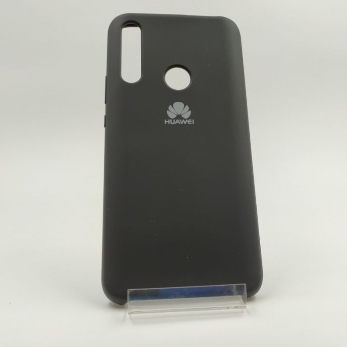 Оригинальный матовый чехол Silicone Case Huawei P Smart Z/Honor 9x Black