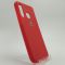 Оригинальный матовый чехол Silicone Case Huawei P30 Lite Red