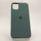 Оригинальный матовый чехол Silicone Case Iphone 11 Blue Green