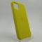 Оригинальный матовый чехол Silicone Case Iphone 11 Brillianty yellow