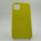 Оригинальный матовый чехол Silicone Case Iphone 11 Brillianty yellow