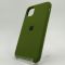 Оригинальный матовый чехол Silicone Case Iphone 11 Khaki