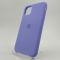 Оригинальный матовый чехол Silicone Case Iphone 11 Light Purple