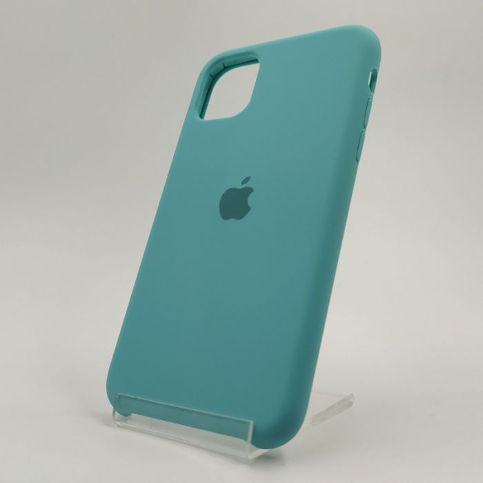 Оригинальный матовый чехол Silicone Case Iphone 11 Mint