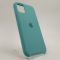 Оригинальный матовый чехол Silicone Case Iphone 11 Mint