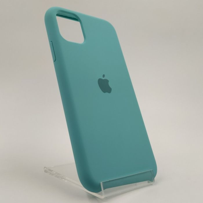 Оригинальный матовый чехол Silicone Case Iphone 11 Mint