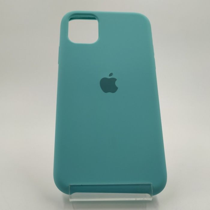 Оригинальный матовый чехол Silicone Case Iphone 11 Mint