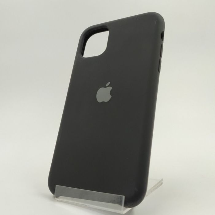Оригинальный матовый чехол Silicone Case Iphone 11 Pro Black