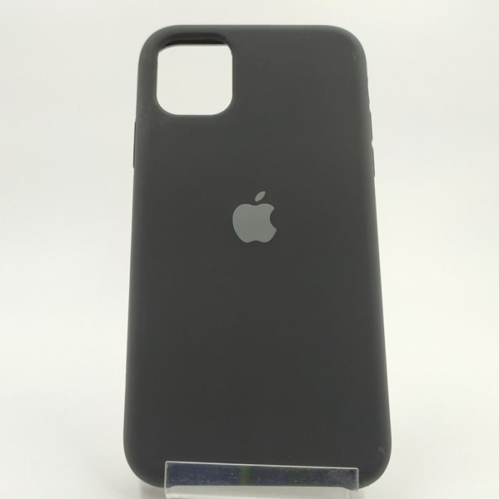 Оригинальный матовый чехол Silicone Case Iphone 11 Pro Black