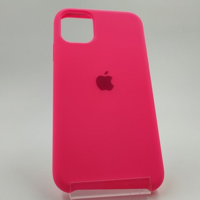 Оригинальный матовый чехол Silicone Case Iphone 11 Pro Raspberries