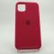 Оригинальный матовый чехол Silicone Case Iphone 11 Rose red
