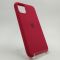 Оригинальный матовый чехол Silicone Case Iphone 11 Rose red