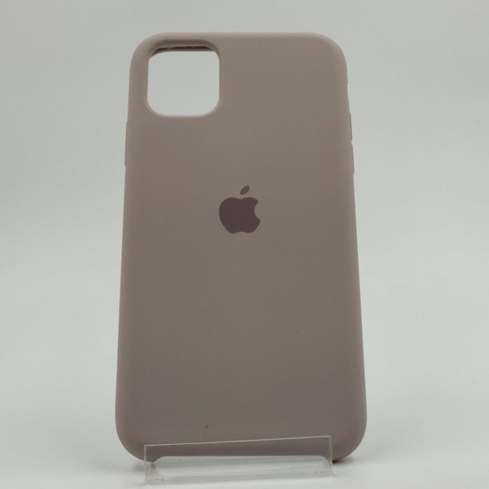 Оригинальный матовый чехол Silicone Case Iphone 11 Soft Purple