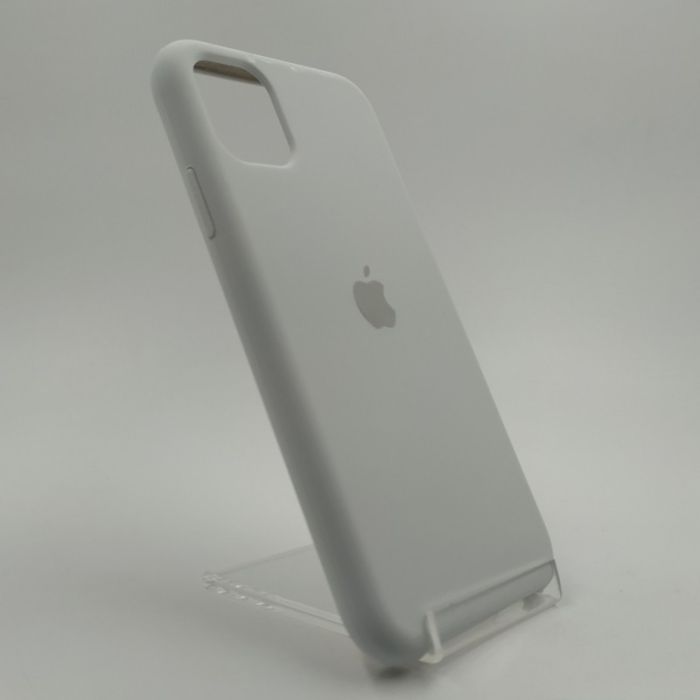 Оригинальный матовый чехол Silicone Case Iphone 11 White