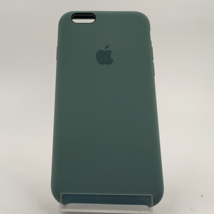 Оригинальный матовый чехол Silicone Case Iphone 6G Blue Green
