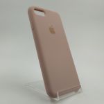 Оригинальный матовый чехол Silicone Case Iphone 7G+ Matte Pink
