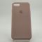 Оригинальный матовый чехол Silicone Case Iphone 7G+ Matte Pink