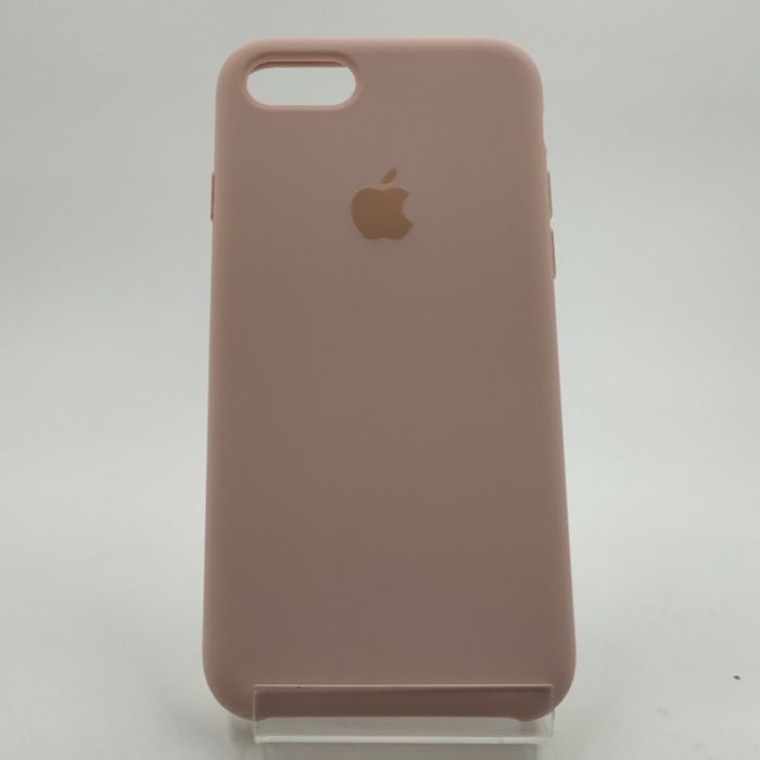 Оригинальный матовый чехол Silicone Case Iphone 7G+ Matte Pink