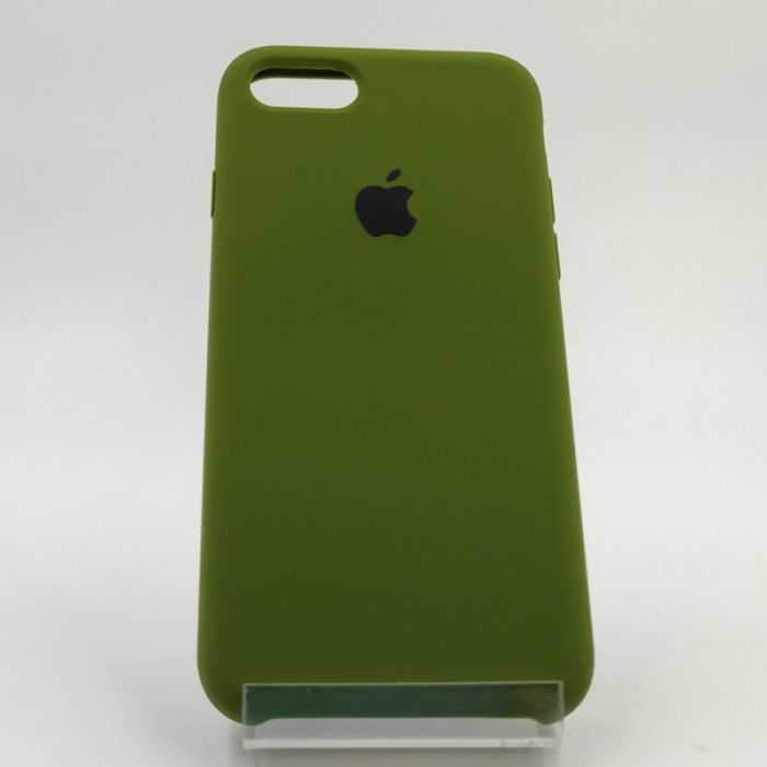 Оригинальный матовый чехол Silicone Case Iphone 8G+ Khaki