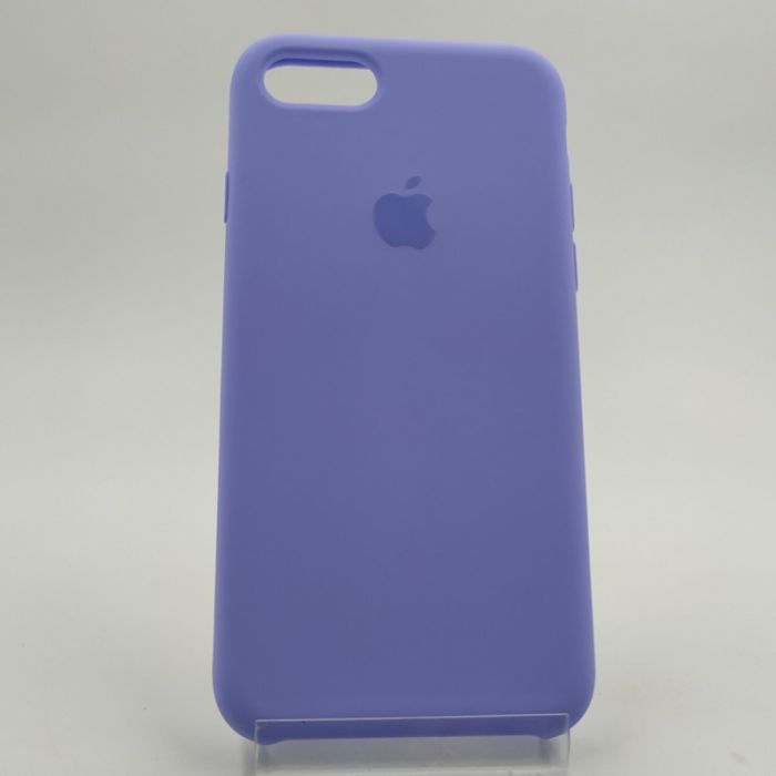 Оригинальный матовый чехол Silicone Case Iphone 8G+ Light Purple